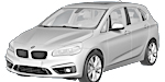 BMW F45 B0126 Fault Code